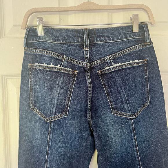 Pistola Women's Seamed Jeans with Uneven Hem Sz 27 - Picture 2 of 6